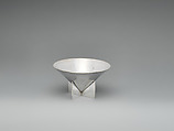 Bowl, Ilonka Karasz (American (born Hungary) Budapest 1896–1981 New York, New York), Electroplated nickel silver