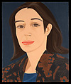 Black and Brown Blouse, Alex Katz  American, Oil on canvas