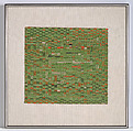 Pasture, Anni Albers (American (born Germany), Berlin 1899–1994 Orange, Connecticut), Mercerized cotton