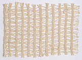 Textile sample, Anni Albers  American, born Germany, Synthetic, possibly fiberglass