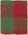 Textile sample, Anni Albers  American, born Germany, Linen and cotton