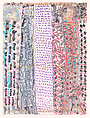Untitled, John B. Murray  American, Marker, metallic marker, watercolor, and opaque watercolor on paper