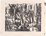 Deliver Us from Evil, John Wilson  American, Lithograph, artist's proof