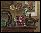 The Mantelpiece, Roger Eliot Fry British, Oil on paperboard on wood