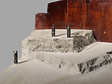 Untitled, Doris Salcedo (Colombian, born Bogotá, 1958), Wood, concrete and steel