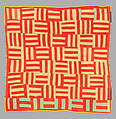 Basket-Weave quilt, Nettie Jane Kennedy (American, Boykin, Alabama 1916–2002  Boykin, Alabama), Top: cotton; back: cotton-polyester blend