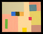 Untitled, Etel Adnan  Lebanese, Oil on canvas