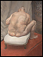 Naked Man, Back View, Lucian Freud  British, born Germany, Oil on canvas