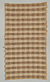 Textile sample, Anni Albers (American (born Germany), Berlin 1899–1994 Orange, Connecticut), Horsehair, jute, cellophane, cotton