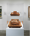 Kurashiki City Hall Model, Kenzo Tange (Japanese, Osaka 1913–2005 Tokyo), Hoo no ki wood (magnolia hypoleuca), Poly(methyl methacrylate) (PMMA)