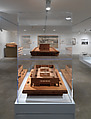 Kurashiki City Hall Model, Kenzo Tange (Japanese, Osaka 1913–2005 Tokyo), Hoo no ki wood (magnolia hypoleuca), Poly(methyl methacrylate) (PMMA)