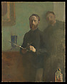 Self-Portrait with Waroquy, Edouard Vuillard  French, Oil on canvas