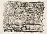 View, Philip Guston  American, born Canada, Lithograph