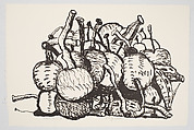 Summer, Philip Guston  American, born Canada, Lithograph