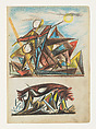 Untitled, Jackson Pollock American, Colored pencils and graphite on paper