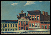 From Williamsburg Bridge, Edward Hopper  American, Oil on canvas