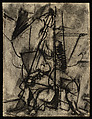 Untitled, Lee Krasner  American, Charcoal on paper