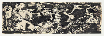 Untitled, Jackson Pollock  American, Ink, graphite, and watercolor on cardstock