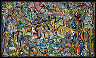 Pasiphaë, Jackson Pollock American, Oil on canvas