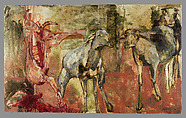 Tabaski III, Iba Ndiaye, Oil on plywood