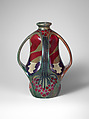 Vase with four handles, Zsolnay Factory (Hungarian, Pecs 1853–present), Porcelain