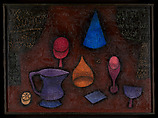 Still Life, Paul Klee  German, born Switzerland, Oil on gypsum construction