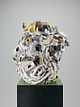 Seeing is Believing, Arlene Shechet (American, born New York 1951), Glazed ceramic, paint and steel