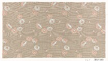 Textile sample, Unknown Designer, Silk
