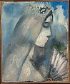Bride with Fan, Marc Chagall  French, born former Russian Empire, now Belarus, Oil on canvas