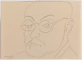 Self-Portrait, Henri Matisse  French, Graphite on paper