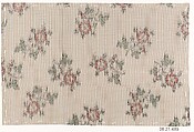 Textile sample, Unknown Designer, Silk