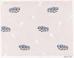Textile sample, Unknown Designer, Silk