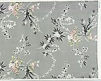 Textile sample, Unknown Designer, Silk