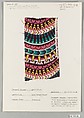 Piece, Fritzi Reckendorf, Rayon (Enka), printed, American