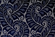 Textile sample, Unknown Designer, Silk, rayon, metal foil, French