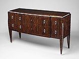 "Lasalle" Commode, Emile-Jacques Ruhlmann (French, Paris 1879–1933 Paris), Macassar ebony, ivory, silvered bronze