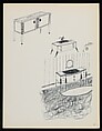 "Croquis de Ruhlmann" Portfolio, Léon Moussinac (French, 1890–1964), Photo mechanical prints (possibly colotypes); cardboard cover with cloth ties