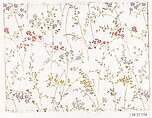 Textile sample, Unknown Designer, Silk