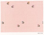 Textile sample, Unknown Designer, Silk