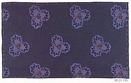Textile sample, Unknown Designer, Silk