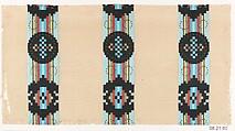 Textile sample, Unknown Designer, Silk