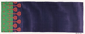 Textile sample, Unknown Designer, Silk