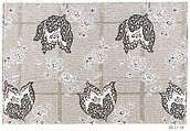 Textile sample, Unknown Designer, Silk