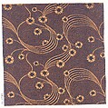 Textile sample, Unknown Designer, Silk