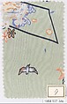 Textile samples, from the ¦Franko Prints¦ series, Joseph Urban (American (born Austria), Vienna 1872–1933 New York), Silk