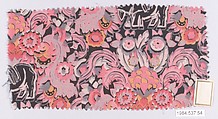 Textile sample, from the ¦Franko Prints¦ series, Joseph Urban  American, born Austria, Silk