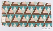Textile samples, from the ¦Franko Prints¦ series, Joseph Urban (American (born Austria), Vienna 1872–1933 New York), Silk