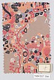 Textile samples, from the ¦Franko Prints¦ series, Joseph Urban (American (born Austria), Vienna 1872–1933 New York), Silk