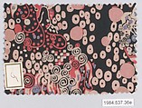 Textile samples, from the ¦Franko Prints¦ series, Joseph Urban (American (born Austria), Vienna 1872–1933 New York), Silk