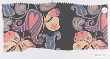 Textile sample, from the ¦Franko Prints¦ series, Joseph Urban  American, born Austria, Silk